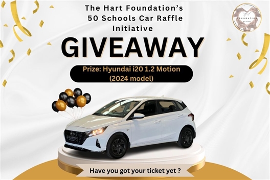 Hart Foundation's 50 Schools Car Raffle Initiative